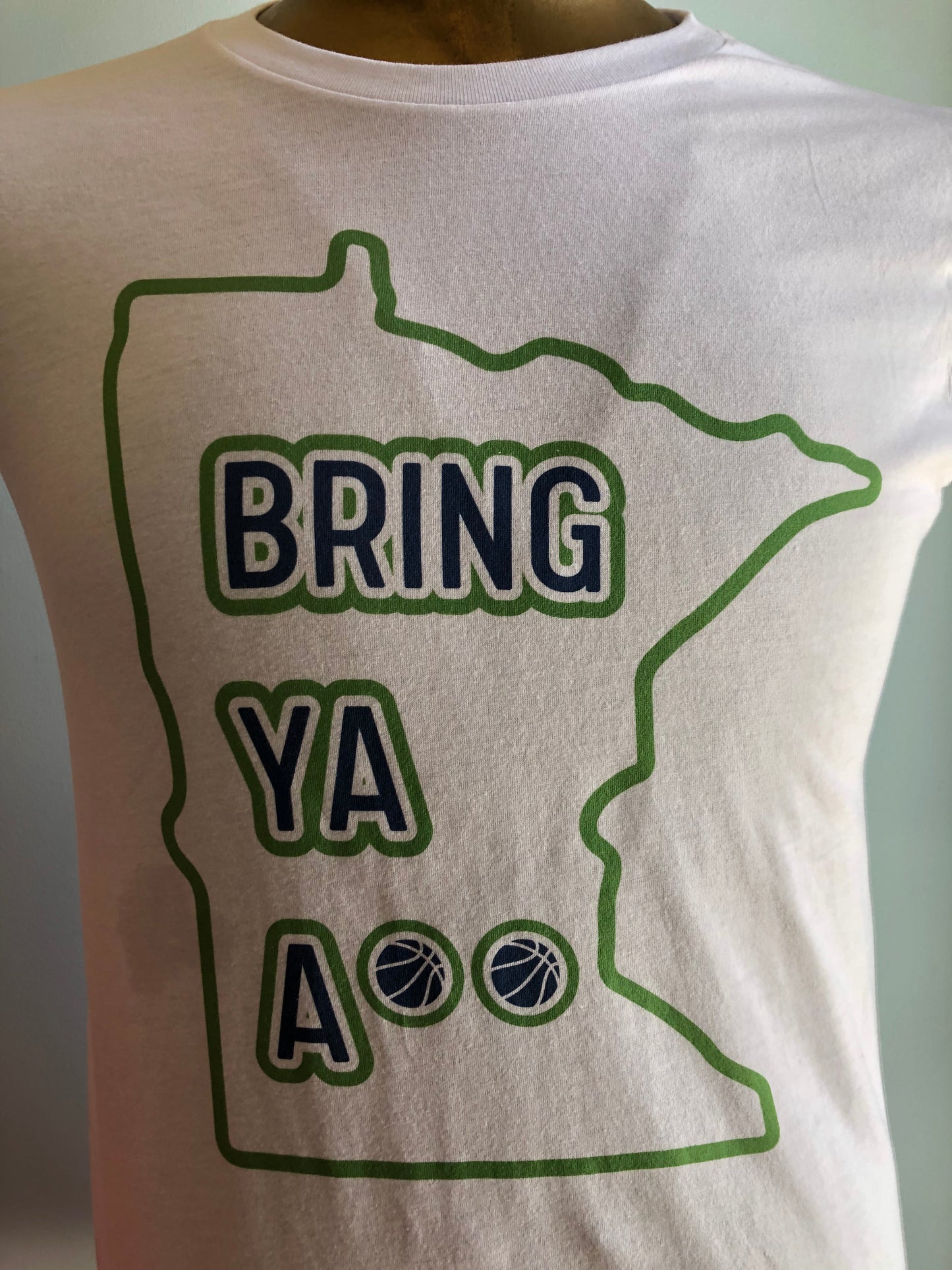 Bring Ya Ass Basketballs T-Shirt